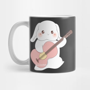 Guitarist Bunny Girl | Bunniesmee Musician Mug